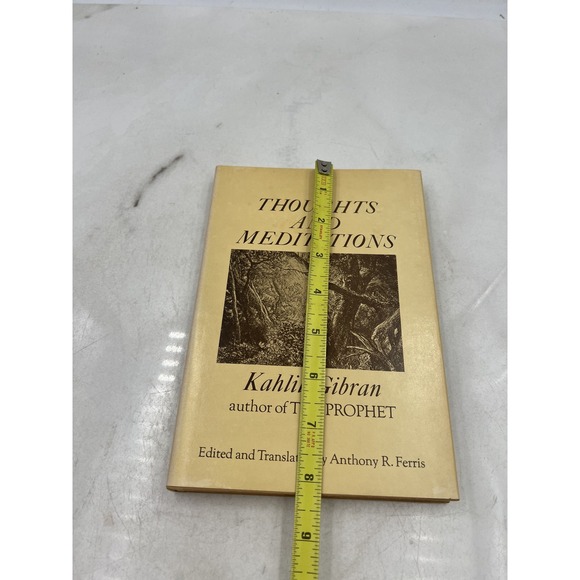 Vintage Thoughts and Meditations Kahlil Gibran Hardcover 1969 Anthony R Ferris B - Picture 13 of 15